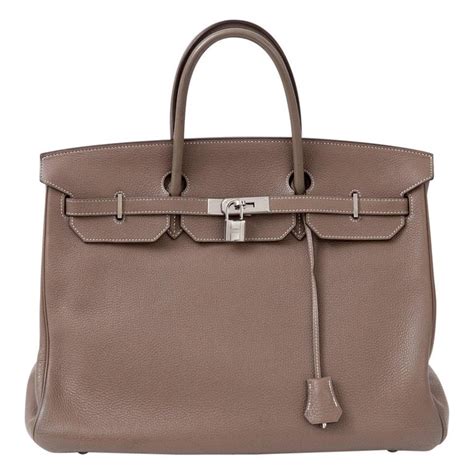 hermes birkin etoupe 40|HERMES Togo Birkin 40 Etoupe 1312887 .